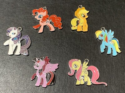 MEIN KLEINES PONY ANHÄNGER EMAILLE METALL SCHMUCKHERSTELLUNG