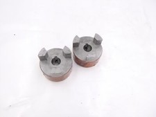 2 Pack Lovejoy Jaw Coupling Hub L075 Straight Jaw 0.500" Bore
