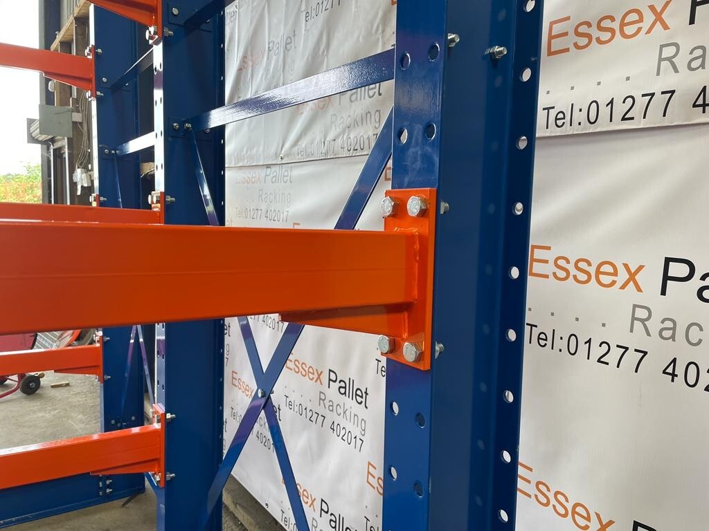 EXCEL CANTILEVER RACKING HEAVY DUTY SINGLE SIDED DOUBLE BAY WAREHOUSE ...
