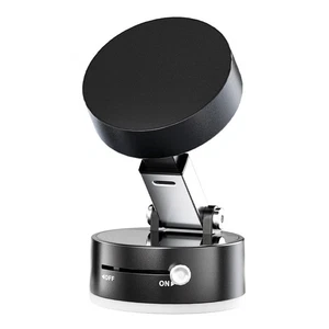 360° Support de téléphone magnétique sous vide - Coupe d'aspiration Mont de voiture avec pliable