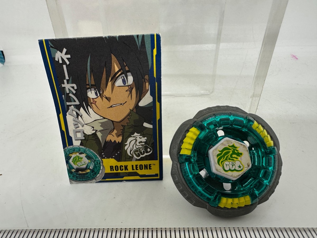 Beyblade Rock Leone Green And Yellow 145WB | eBay