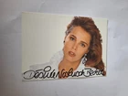 Card Desiree Nosbusch (Actress) Autographed - ORIGINAL.
