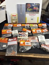 vintage slot car corner build setup plate board  Slotit wheels and many parts