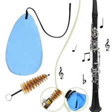 Clarinet Cleaning Kit Musical Instrument Maintenance Portable Lightweight