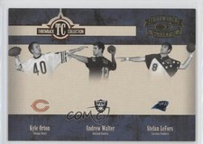 2005 Donruss Throwback Threads Collection Kyle Orton Andrew Walter #TC-17 g2u