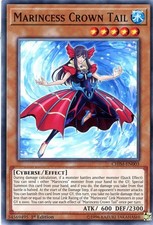 Yu-Gi-Oh TCG CHIM-EN003 C Marincess Crown Tail Chaos Impact