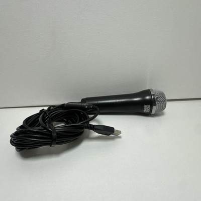 Rock Band Microphone Long Cord USB Authentic OEM (Wii PS2 PS3 XBOX 360)