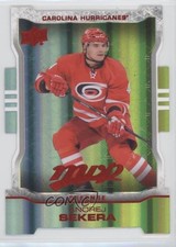 2014-15 Upper Deck MVP Colors & Contours Teal Die-Cut Andrej Sekera #48 x6g