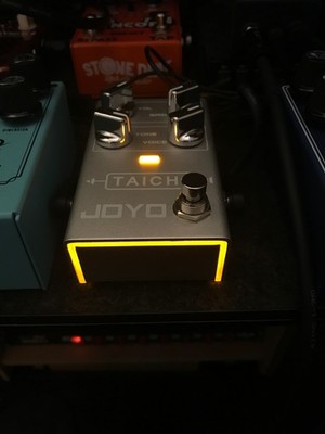   Taichi Overdrive   Joyo R-02   Low Set Tube Smooth Style Overdrive  