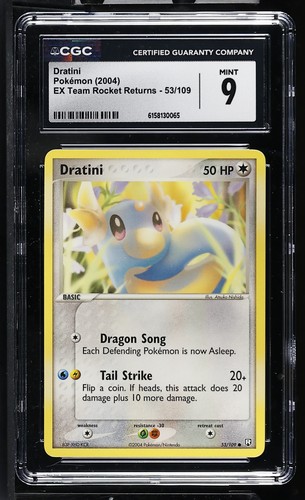 Dratini graded CGC 9 for sale on eBay