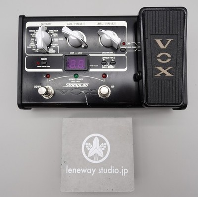 VOX StompLab SL2G Modeling Guitar Floor Multi-Effects Pedal tested to work