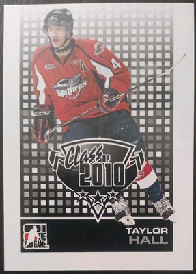 2009 - 2010 ITG Heroes And Prospects Taylor Hall Class Of 2010 #C-01 Hockey