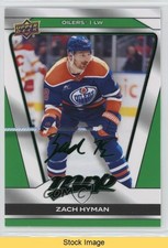 2025-26 Upper Deck MVP Green Script Zach Hyman #94 READ u2v