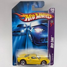 Hot Wheels Red Line Ford GT-40 Yellow 02/05 Sealed Carded Diecast Car Collector
