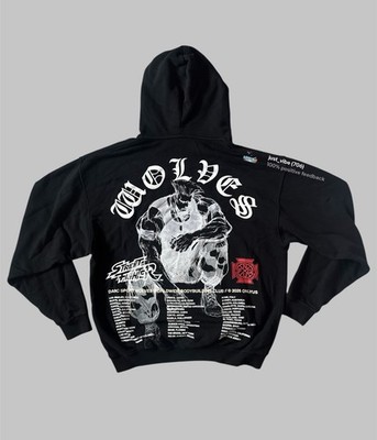 Darc Sport x Street Fighter Iron Heart Pierce Hoodie Men's Large
