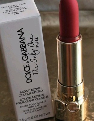 Dolce Gabbana The Only One Sheer Moisturizing Colour Lipstick 640 DGAmore