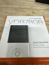 Alarm com -VDB780B Wireless Video Doorbell open box