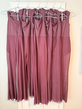 Lot of 6 dance costumes Balera 16393 burgundy