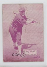 1934-36 National Chicle Batter-Up R318 Willie Kamm #39 0v2