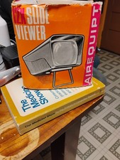 Airequipt Viewer Vintage 12X Slide In Original Box Hand Held Untested MCM