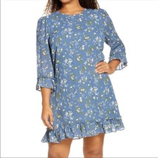 NEW Reformation Doutzen Avery Long Sleeve Mini Dress Size 22