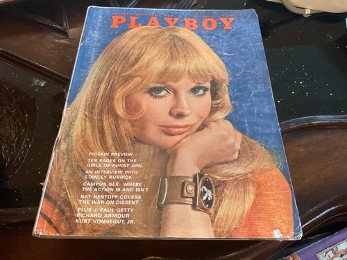 Playboy Magazine September 1968, Dru Hart, J Paul Getty, Very Good