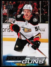 2022-23 Upper Deck #219 Brayden Tracey Young Guns (RC)
