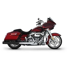 Rinehart Black 4 in. DBX40 Mufflers w/Black End Caps - 500-0163