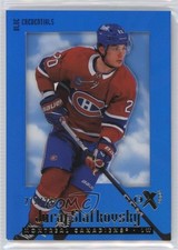 2023-24 Skybox E-X 2000 Blue Credentials 272/299 Juraj Slafkovsky #9 0er7