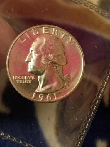 1961 Washington Quarter GEM BU SILVER!! Brilliant