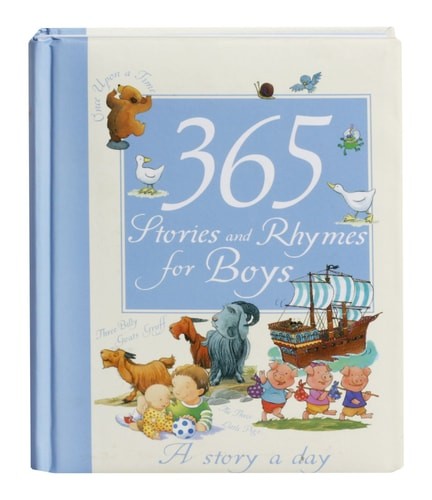 365 Stories & Rhymes for Boys by Parragon, Acceptable Book