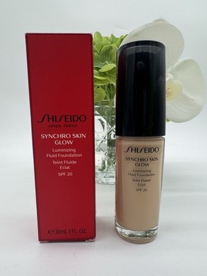 Shiseido Synchro Skin Glow Luminizing Fluid Foundation SPF 20 (Golden 2) 30mL