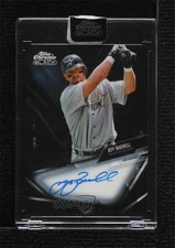 2021 Topps Chrome Black Chrome Black Auto Jeff Bagwell #CBA-JBA Auto HOF 0l2