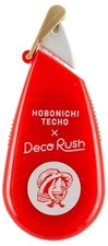 Hobonichi Plus x Deco Rush ONE PIECE Straw Hat Crew Notebook Accessories Red