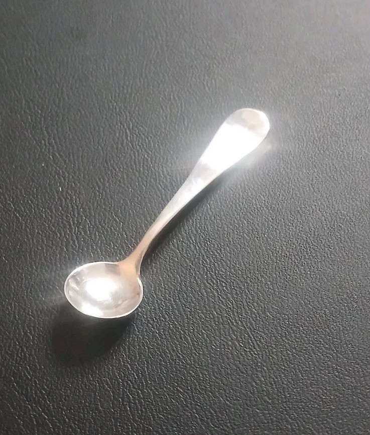 Vintage Whiting Sterling Silver Salt Spoon