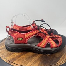 Keen Orange/Red Newport Waterproof Closed Toe Sandal Kids 10