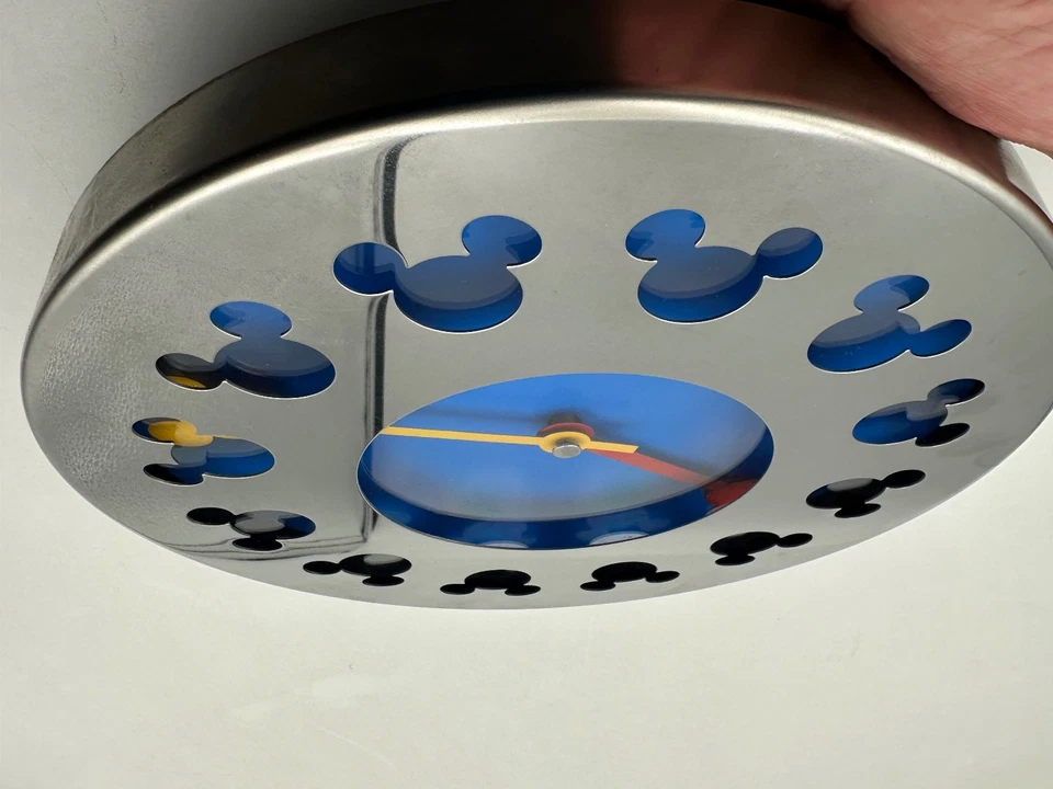 Rare Mickey Mouse Wall Clock Designed For Moller By Michael Graves Working - Image 2 of 4