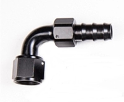Radium 14-0213 PushLok Hose End -10AN 90° Bend Aluminum Fitting Adapter