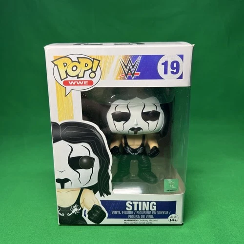 Funko Pop! Vinyl: WWE Sting #19 Vaulted Rare Collectible Figure New In Box