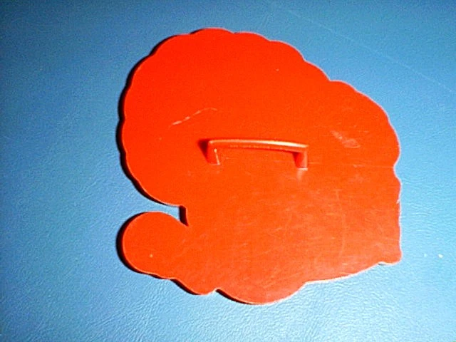 Vintage TUPPERWARE Red Cookie Cutter with Handle - THANKSGIVING TURKEY - Image 2 of 2
