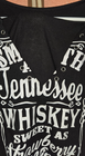Women's Black/White Shirt Size Large-XL, “Smooth As Tennessee Whiskey”