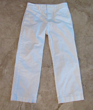 Boys size 14 Polo Ralph Lauren white cotton pants, chinos