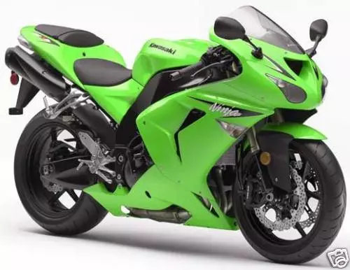 500ml Kawasaki Bright Green 2K 2 Pack Ninja Bike Paint