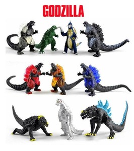 godzilla toy set