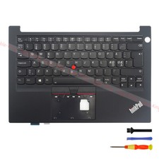 Nordic Palmrest Backlit Keyboard For Lenovo ThinkPad E14 Gen2 Gen3 Gen4