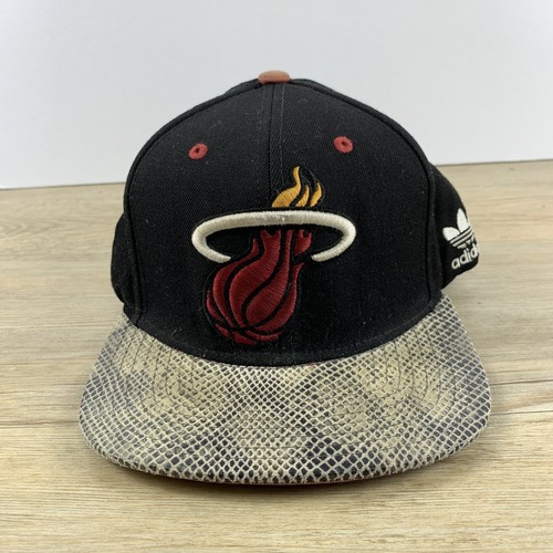 Miami Heat Hat Adidas NBA Black 