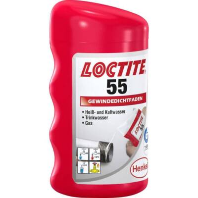 Loctite 55 Gewindedichtfaden 160m Dichtschnur Gewindedichtung