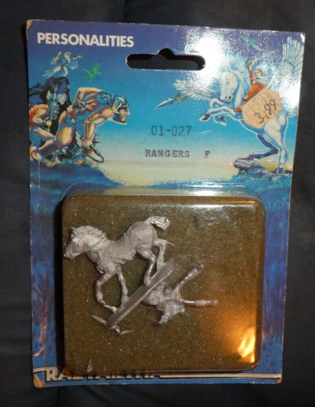 RAL PATHA Ranger, Mounted  - METAL- Classic Fantasy DUNGEONS   PATHFINDER 01 027
