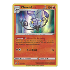 Chandelure 026/196 Holo Rare Lost Origin SW&SH Pokemon Cards TCG Pack Fresh Mint