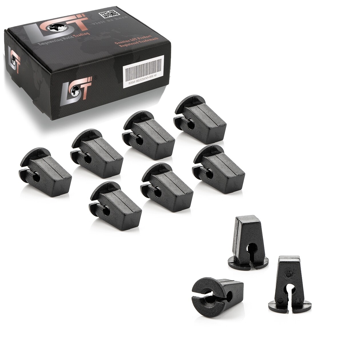 10x expanding nut wheel arch liner holder clips for VW GOL SAVEIRO PARATI